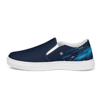 Men's Navy Blue Slip-On Shoes