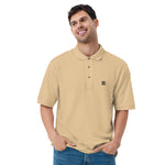 Men's Solid Premium Stone Polo T-Shirt