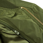 Men’s Olive Green Bomber Jacket – Trendy, Comfortable & Statement-Making