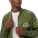 Men’s Olive Green Bomber Jacket – Sleek, Lightweight & Versatile