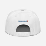Classic White Snapback Cap
