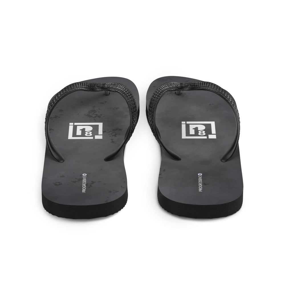 Women's Monochrome Logo Flip Flops