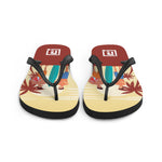 Men's Tropical Beach Flip-Flops