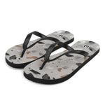 Men's Terrazzo Print Flip-Flops