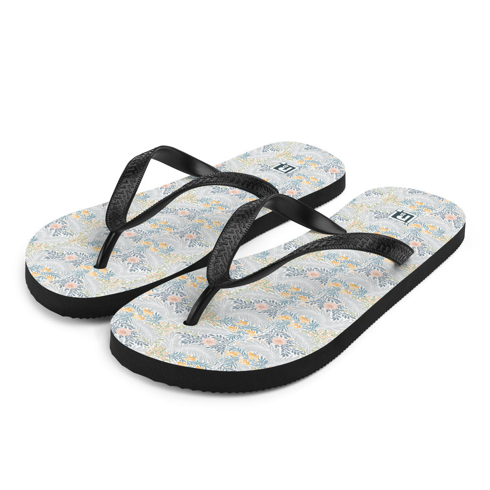 Women's Pastel Garden Flip Flops