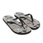 Men's Terrazzo Print Flip-Flops
