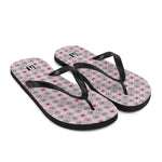 Women's Abstract Mosaic Flip Flops
