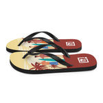 Men's Tropical Beach Flip-Flops