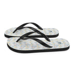 Women's Pastel Garden Flip Flops
