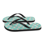 Women's Mint Blossom Flip Flops