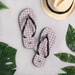 Women's Abstract Mosaic Flip Flops