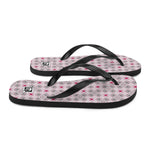 Women's Abstract Mosaic Flip Flops