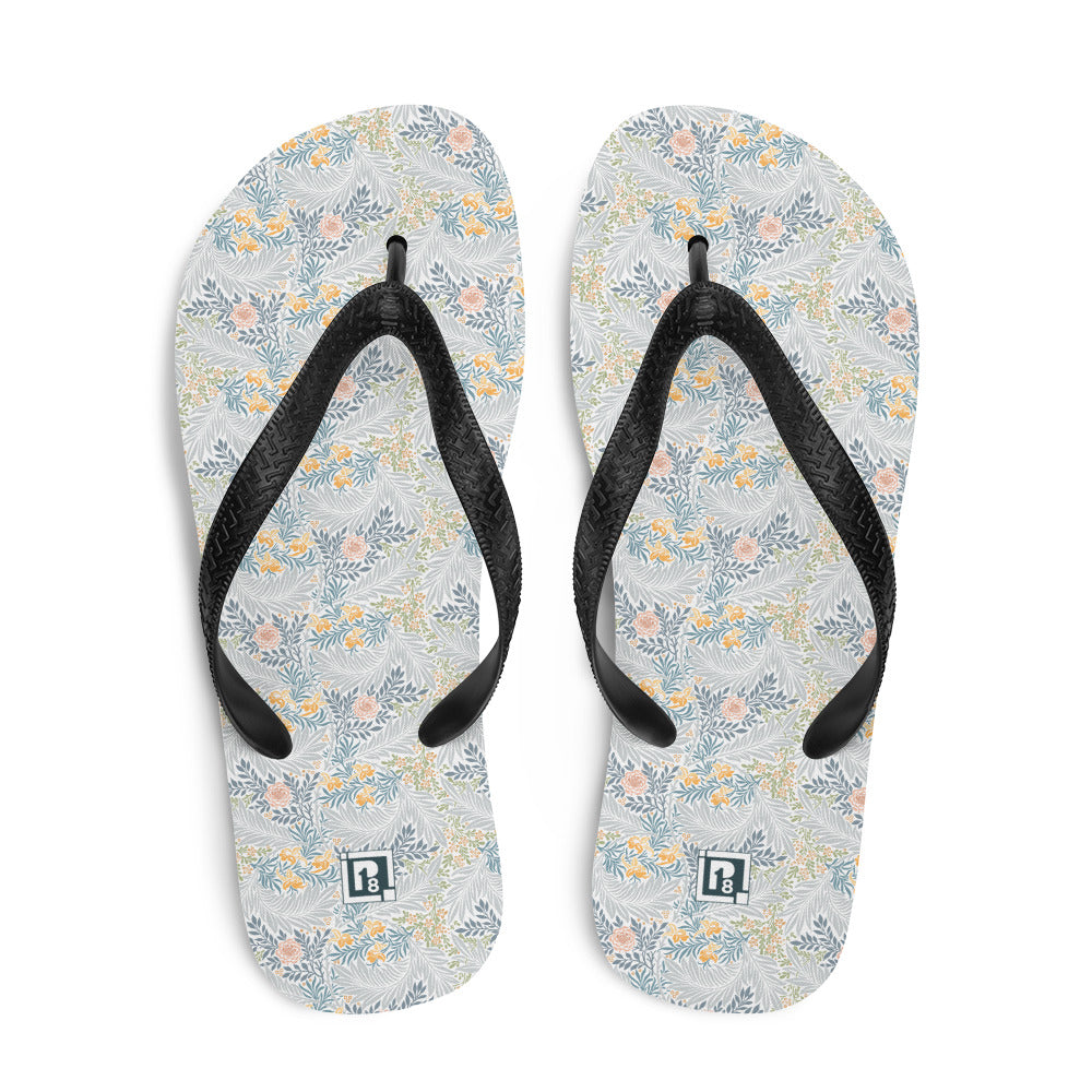 Women's Pastel Garden Flip Flops
