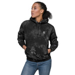 Women’s Black Tie-Dye Hoodie