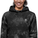 Women’s Black Tie-Dye Hoodie