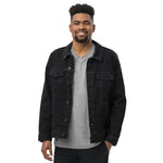 Men's Regular Fit Black Denim Jacket