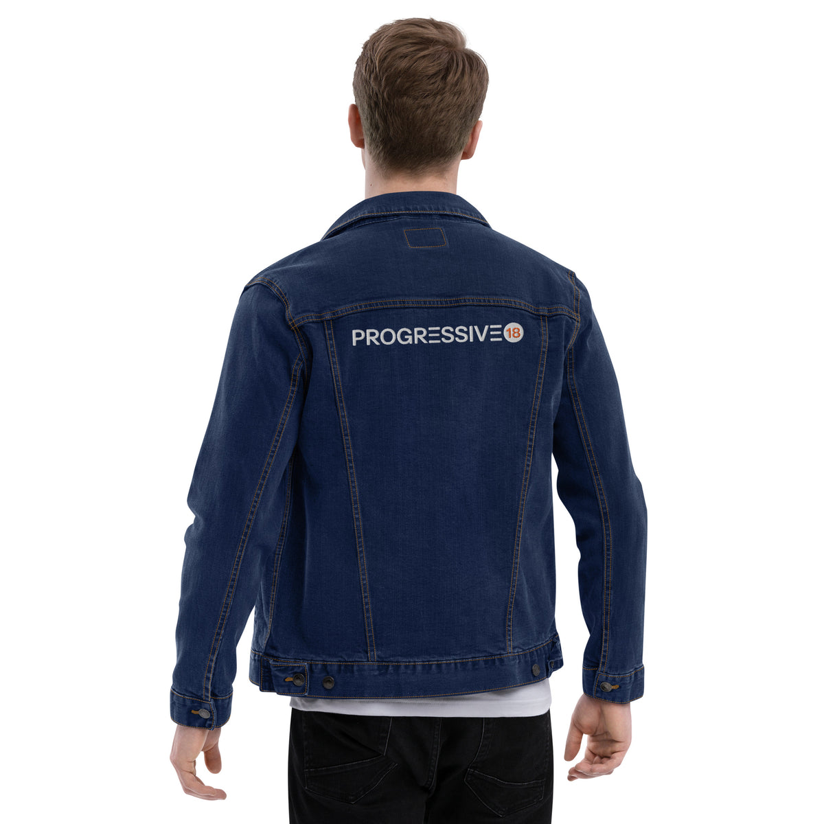 Men’s Classic Blue Denim Jacket – Timeless & Versatile