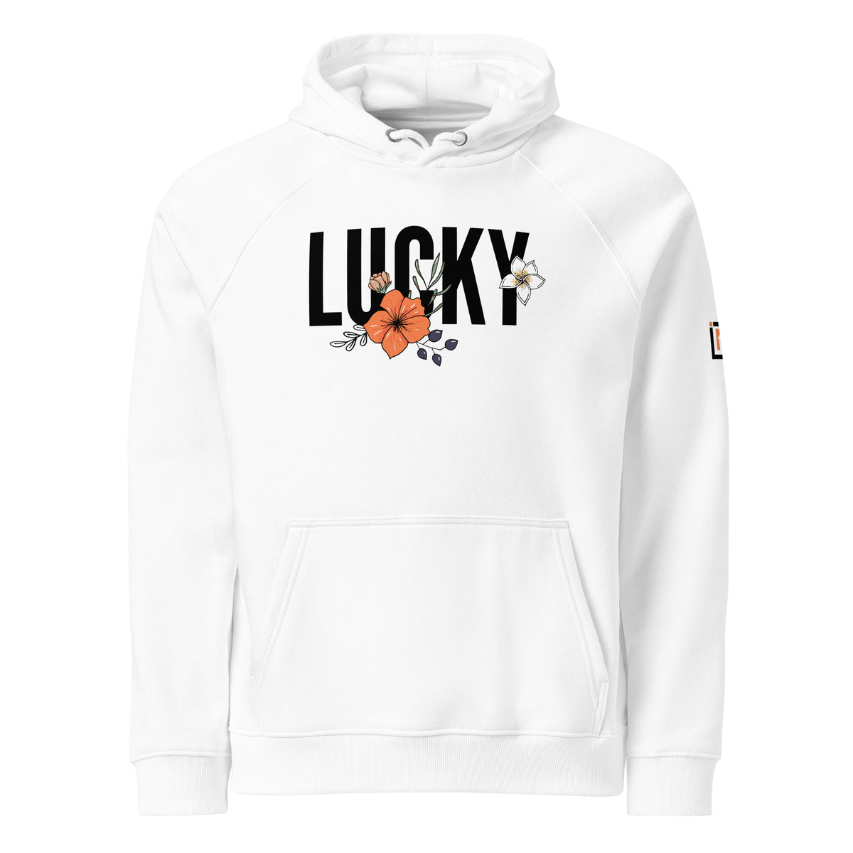 Women’s "Lucky" Floral Graphic Hoodie