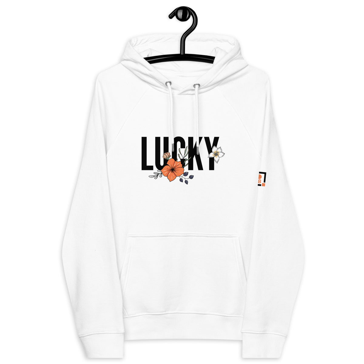 Women’s "Lucky" Floral Graphic Hoodie
