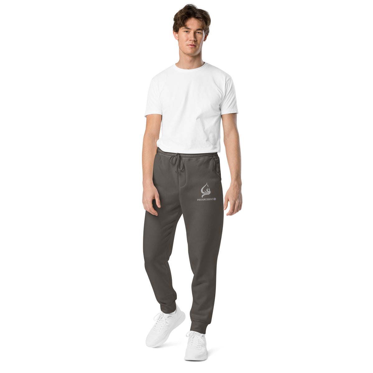 Men’s Brown Logo Sweatpants