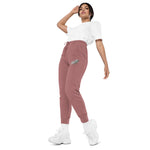 Women’s Dusty Rose Sweatpants – “RUN the World”