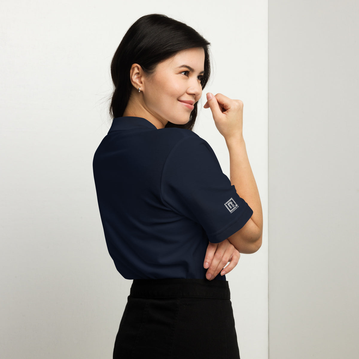 Women’s Navy Blue California Polo T-Shirt