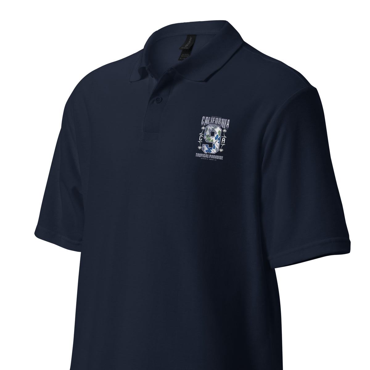 Women’s Navy Blue California Polo T-Shirt