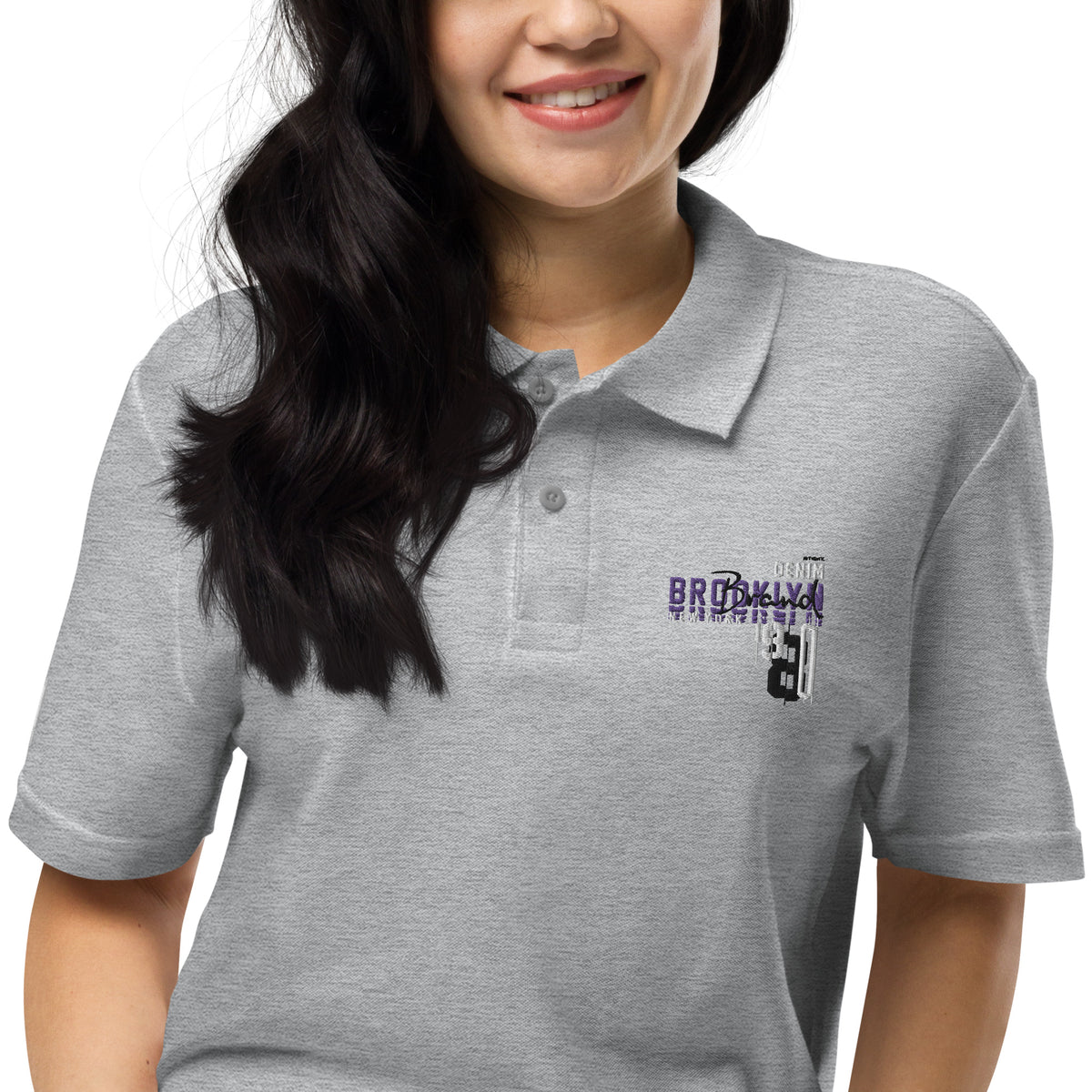 Women’s Brooklyn Graphic Polo T-Shirt