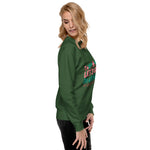 Women's Green "Let's Get Married" Graphic Sweatshirt