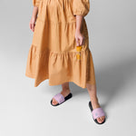 Women's Lavender Bee Slide Sandals