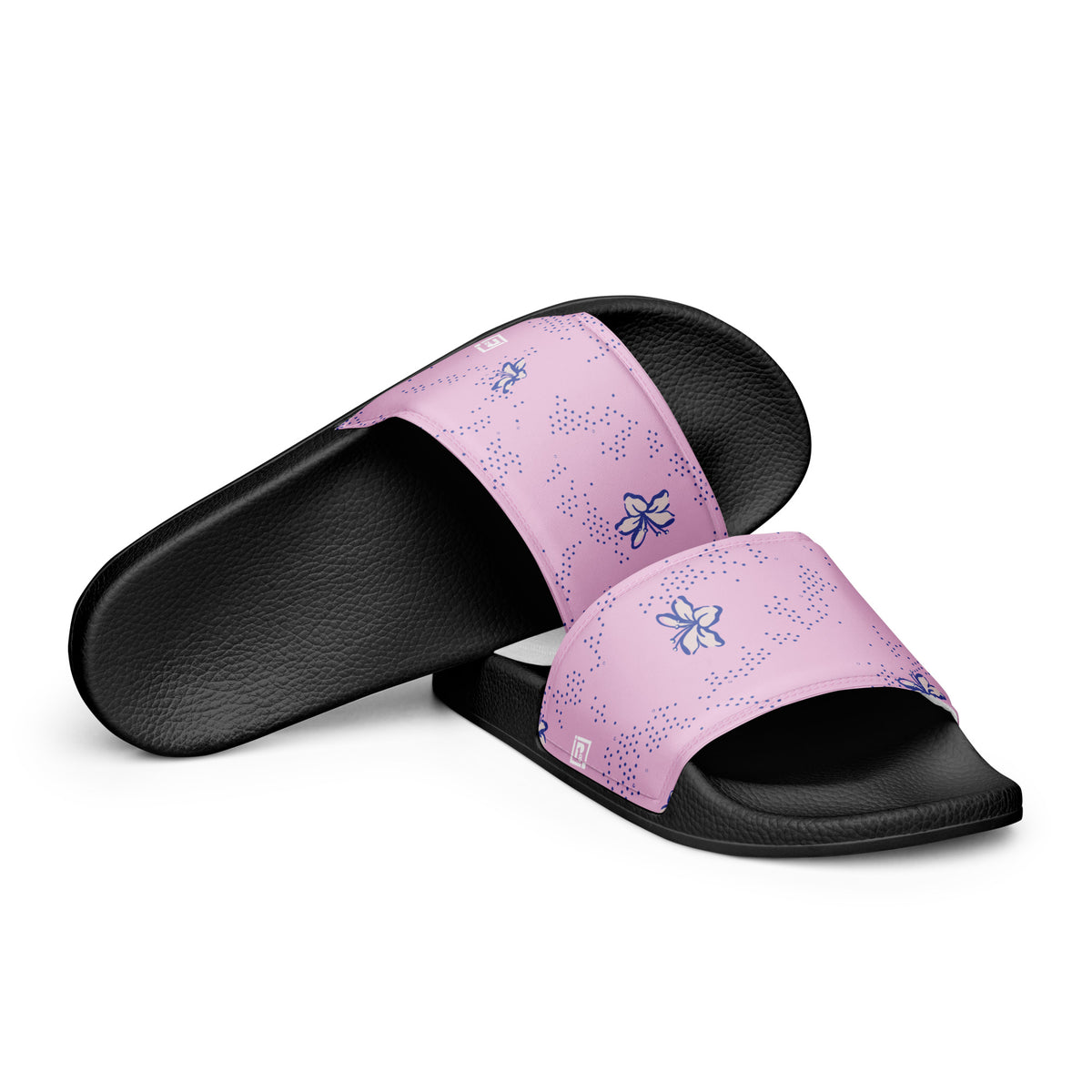Women's Lavender Bee Slide Sandals