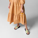 Women's Floral Garden Slide Sandals