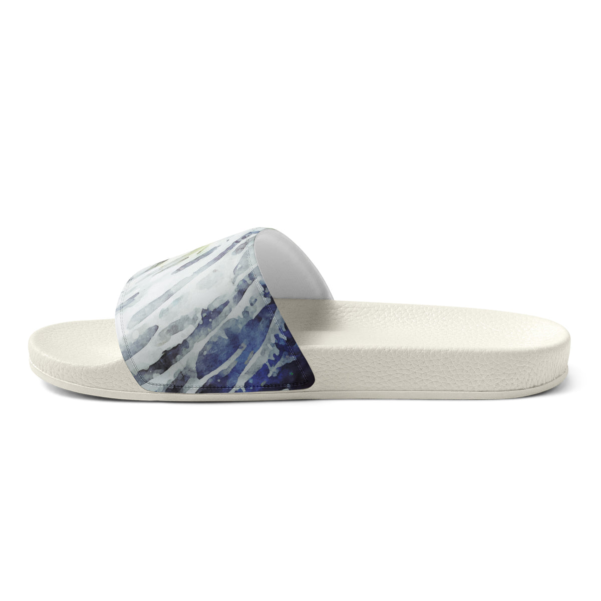 Women's Abstract Watercolor Slide Sandals