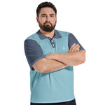Men’s Dual-Tone Polo T-Shirt