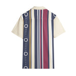 Men’s Short Sleeve Multi-Stripe Printed Shirt