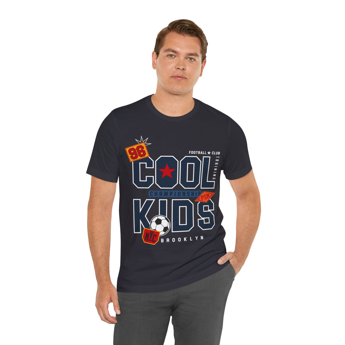 Cool Kids Championship Graphic Print Cotton T-Shirt