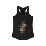 Women's "Summer" Floral Racerback Tank Top – Stylish & Lightweight