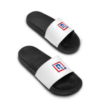 Men's Classic Black and White Slide Sandals
