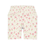 Women's Floral High-Waist Biker Shorts