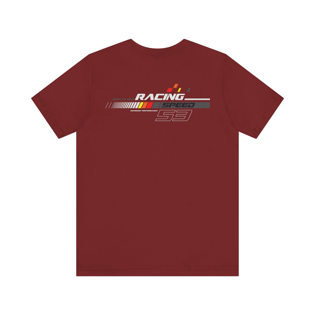 Racing Short Sleeve Pure Cotten T-Shirt