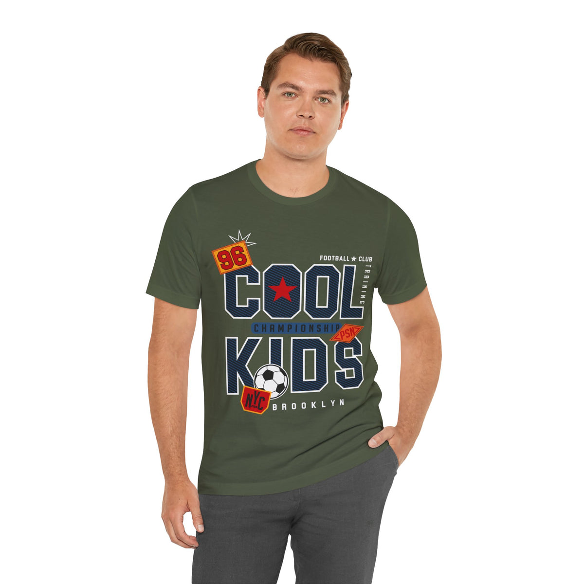 Cool Kids Championship Graphic Print Cotton T-Shirt