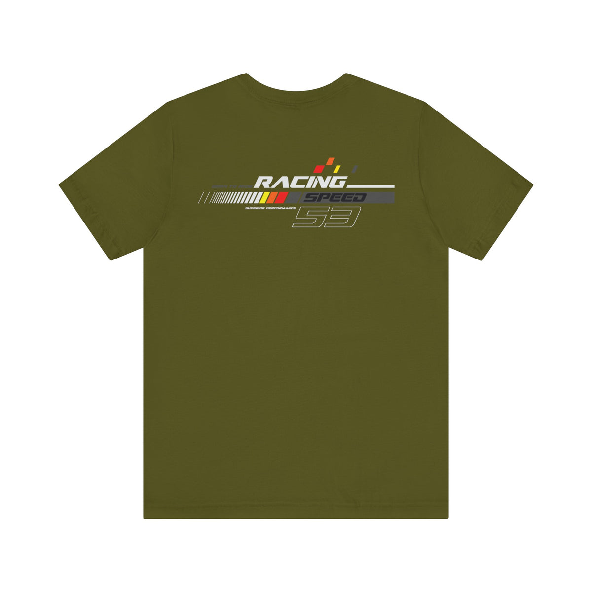 Racing Short Sleeve Pure Cotten T-Shirt