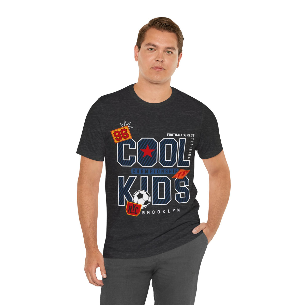 Cool Kids Championship Graphic Print Cotton T-Shirt