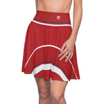 Women’s Red Skater Skirt