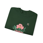 Women's "Unplug Unplug" Floral Sweatshirt