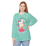 Women's "Unicorn with Headphones" Long Sleeve T-Shirt
