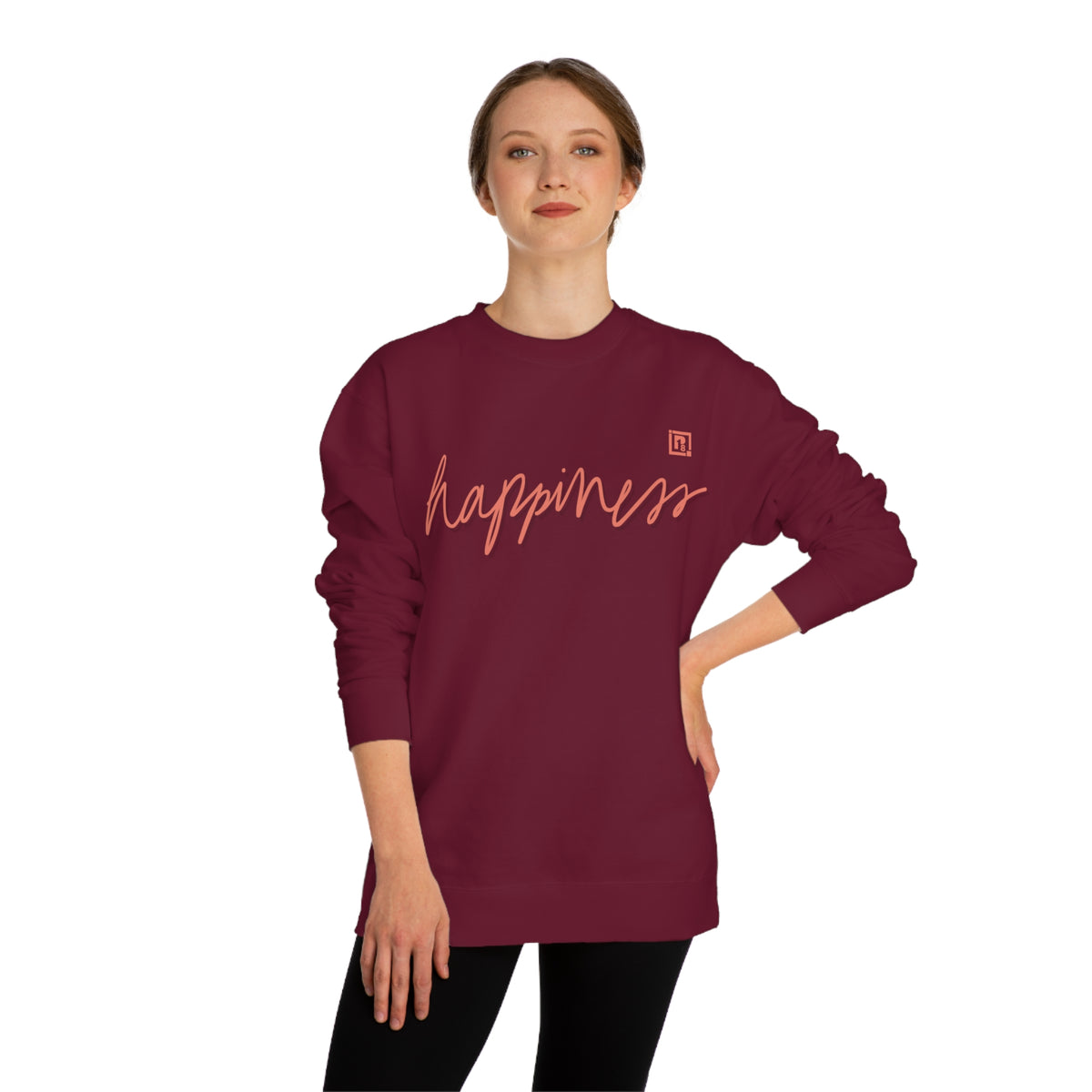 Women's Happiness Crew Neck Sweatshirt