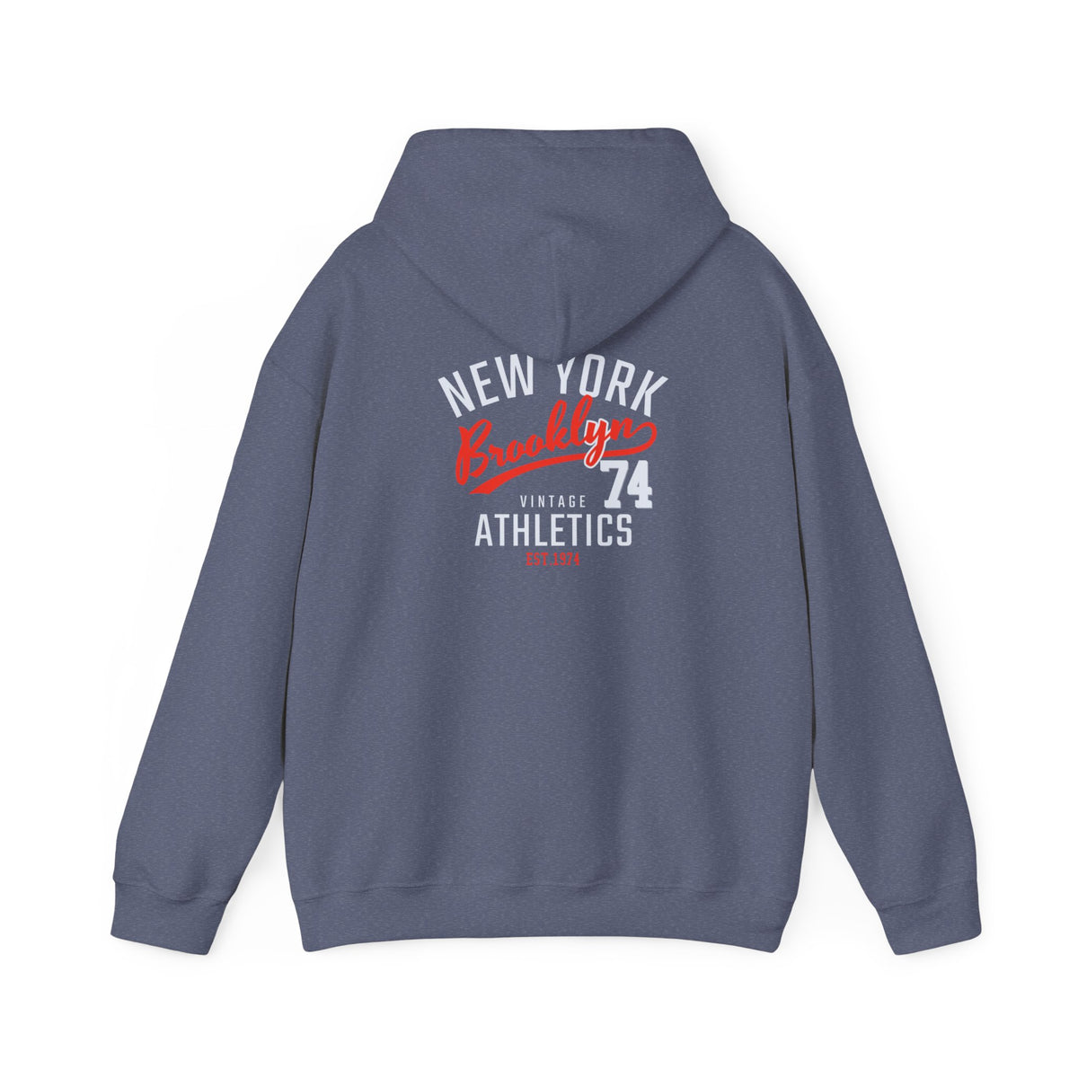 Men's Full Sleeve Brooklyn Athletics Graphic Hooded Sweatshirts