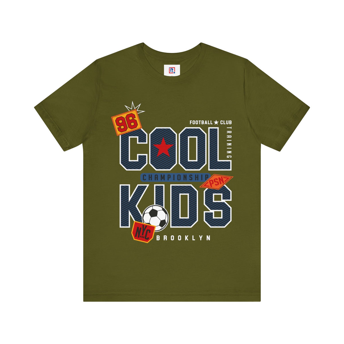 Cool Kids Championship Graphic Print Cotton T-Shirt