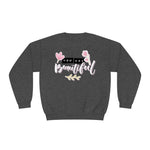 Women's "You Are Beautiful" Floral Sweatshirt